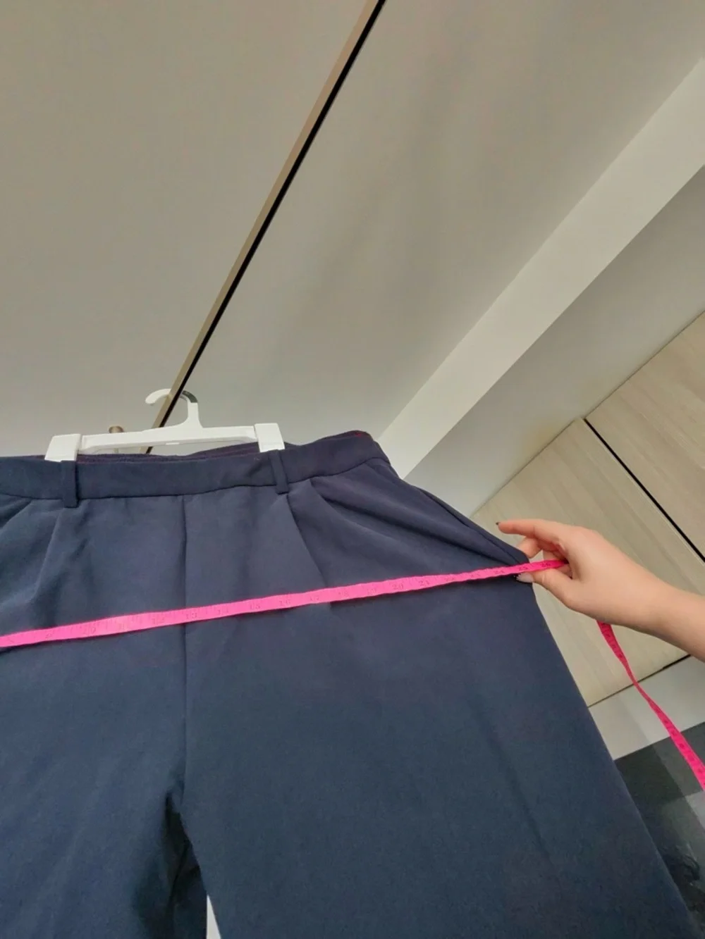 Favorite Daughter The Varsity Pant - Wide Leg XL - Navy Vino